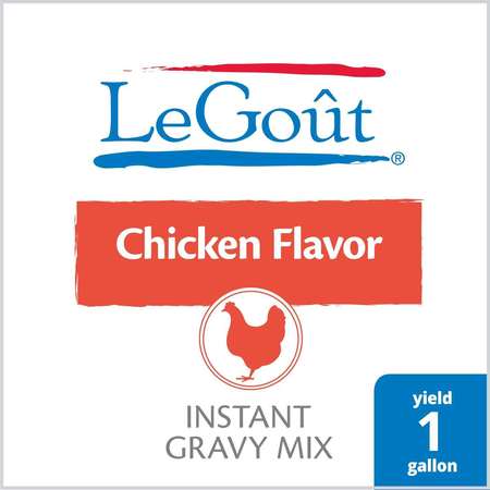 LEGOUT Legout Sauces/Gravies Chicken Flavor Instant Gravy Mix 1lbs, PK8 84129474